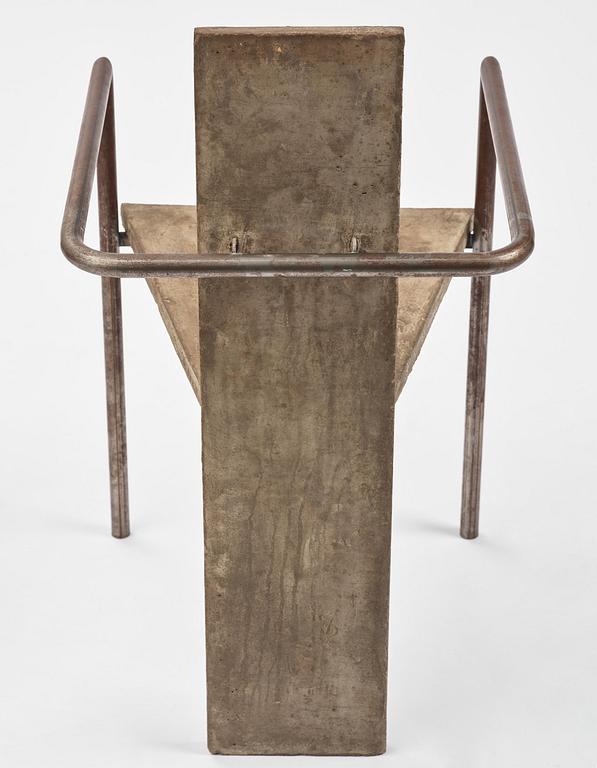 Jonas Bohlin, karmstol, "Concrete", provex, Källemo, Värnamo, efter 1981.