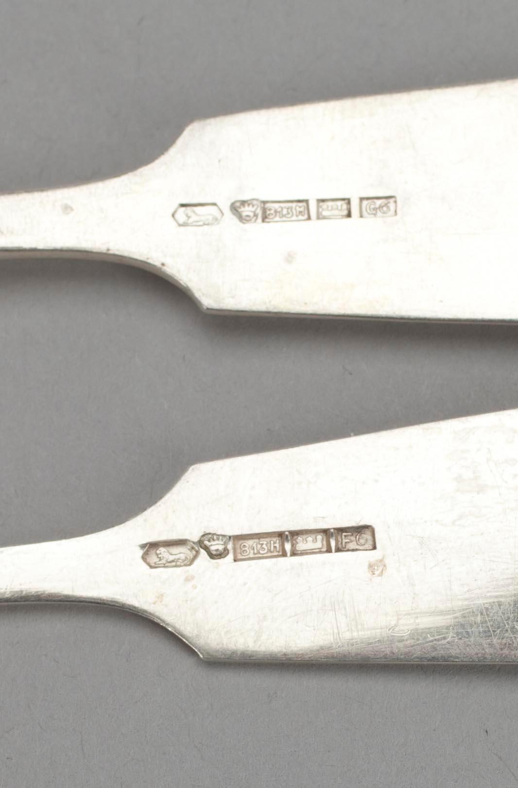 FISKBESTICK, 12+12, silver, Kultakeskus Tavastehus 1936.