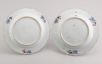FAT, 1 par, porslin, Kina, Qianlong 1736-1795.