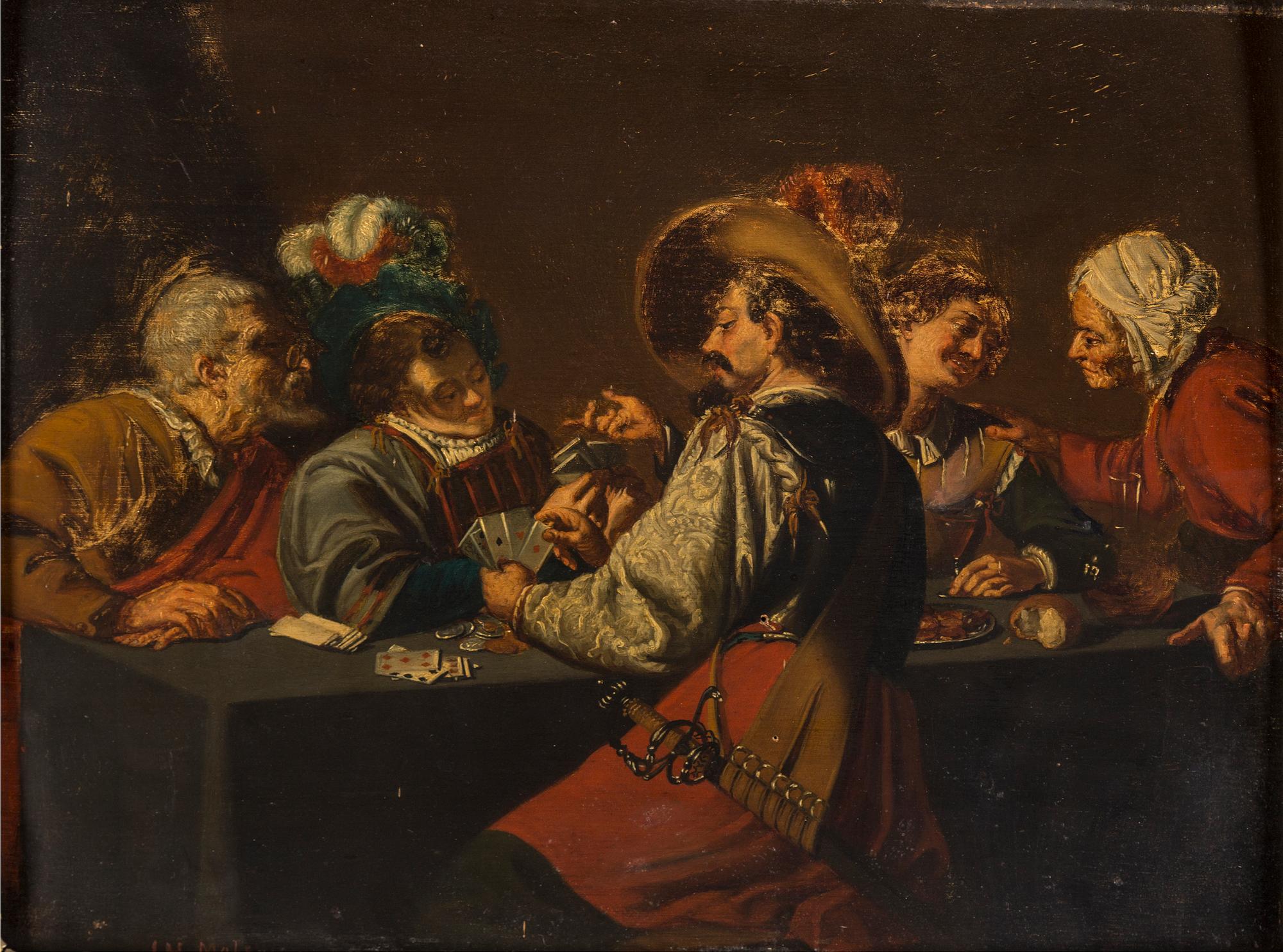 J.H MOLS, oil on panel, signed, 19th Century.