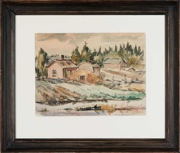 Tyko Sallinen, Countryside scene.