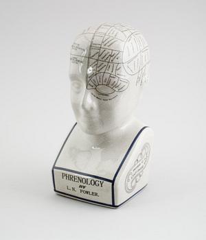 SKULPTUR, porslin, huvud, 2000-tal.
