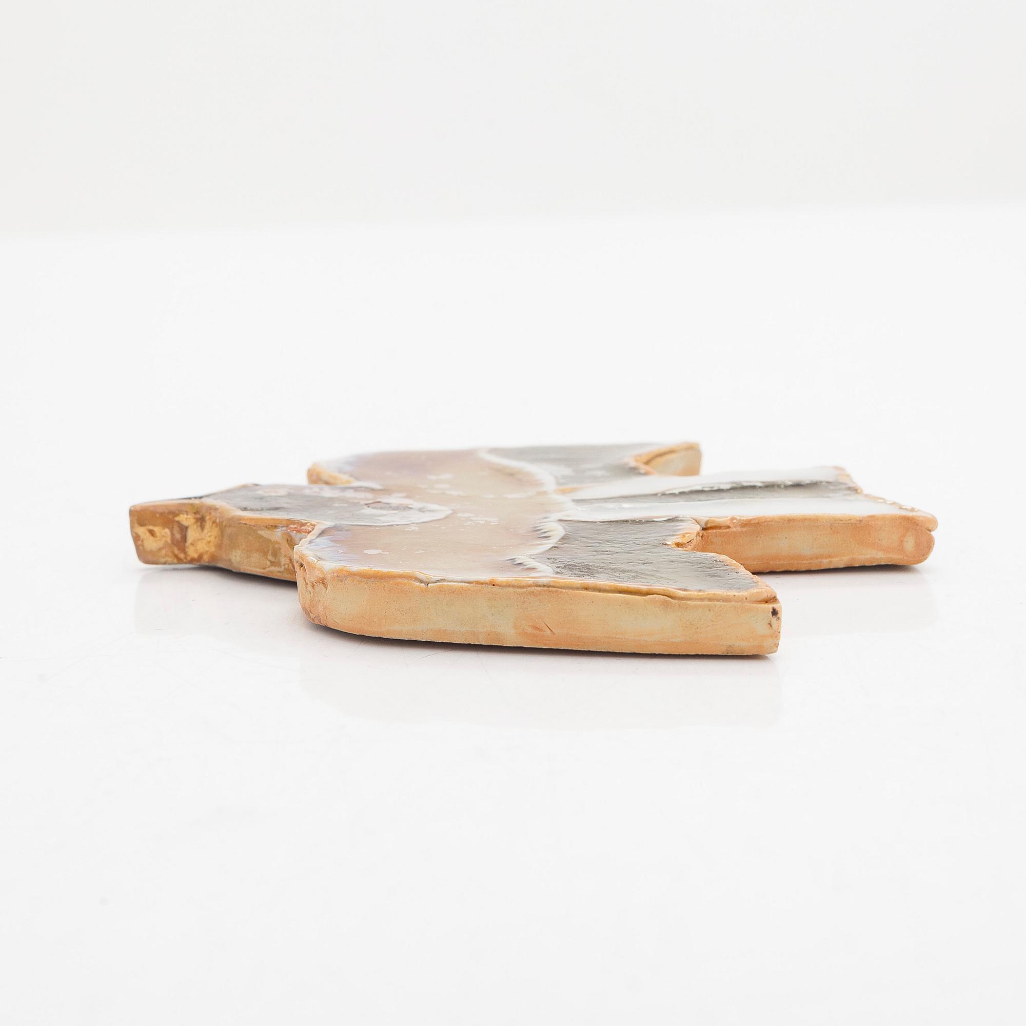 Michael Schilkin, relief, keramik, signerad Schilkin, ARABIA 43.