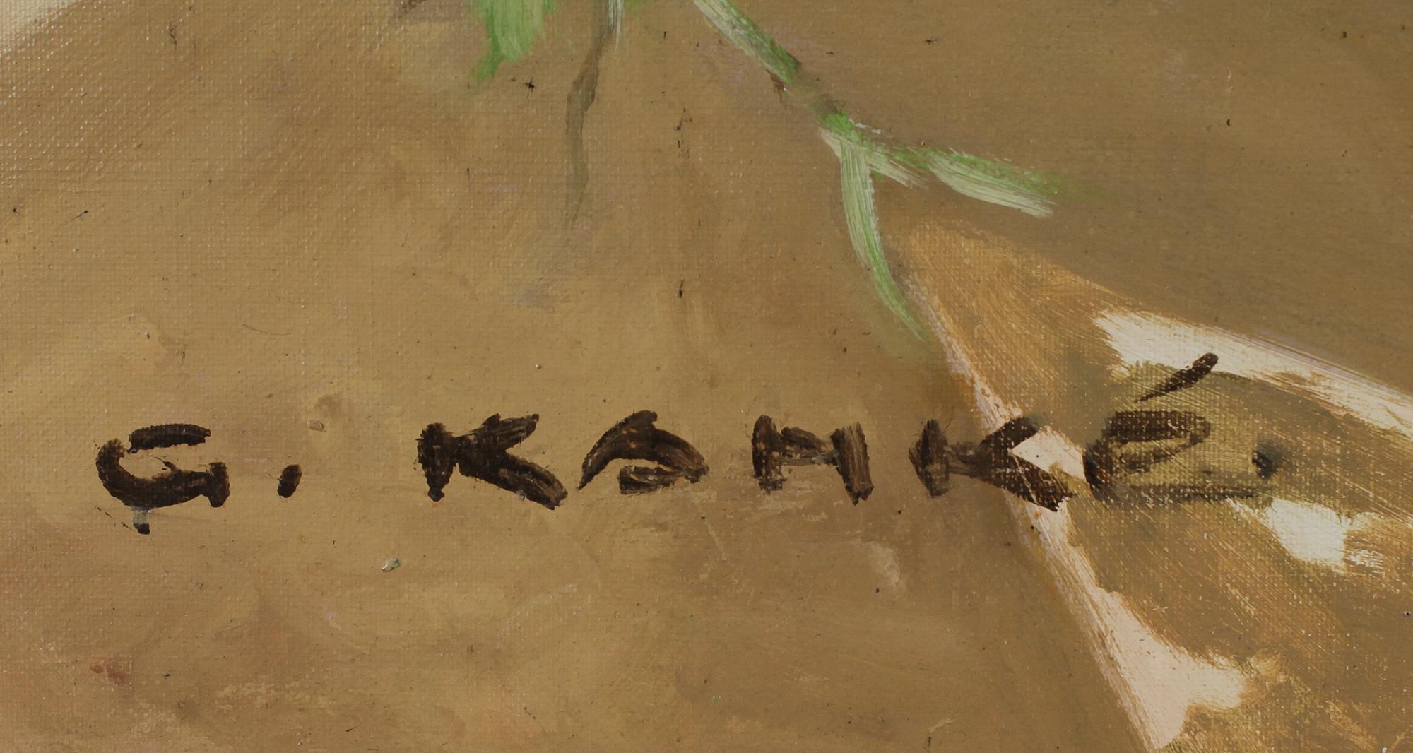 OKÄND KONSTNÄR, olja på duk, signerad G Kamké.