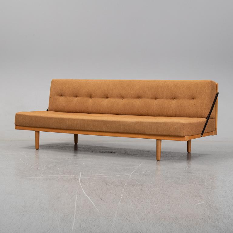 Børge Mogensen, an upholstered oak daybed from the second half of the 20th century.