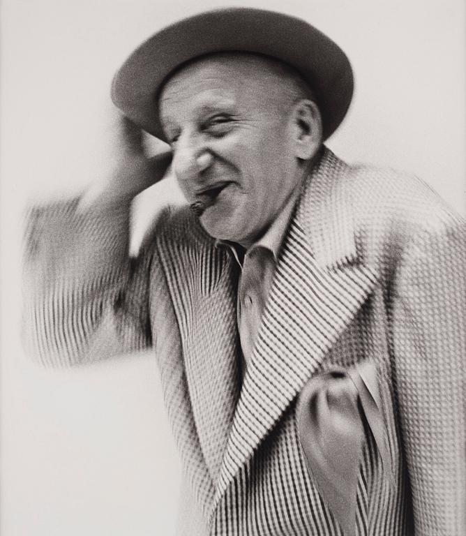 Richard Avedon, "Jimmy Durante", 1970.