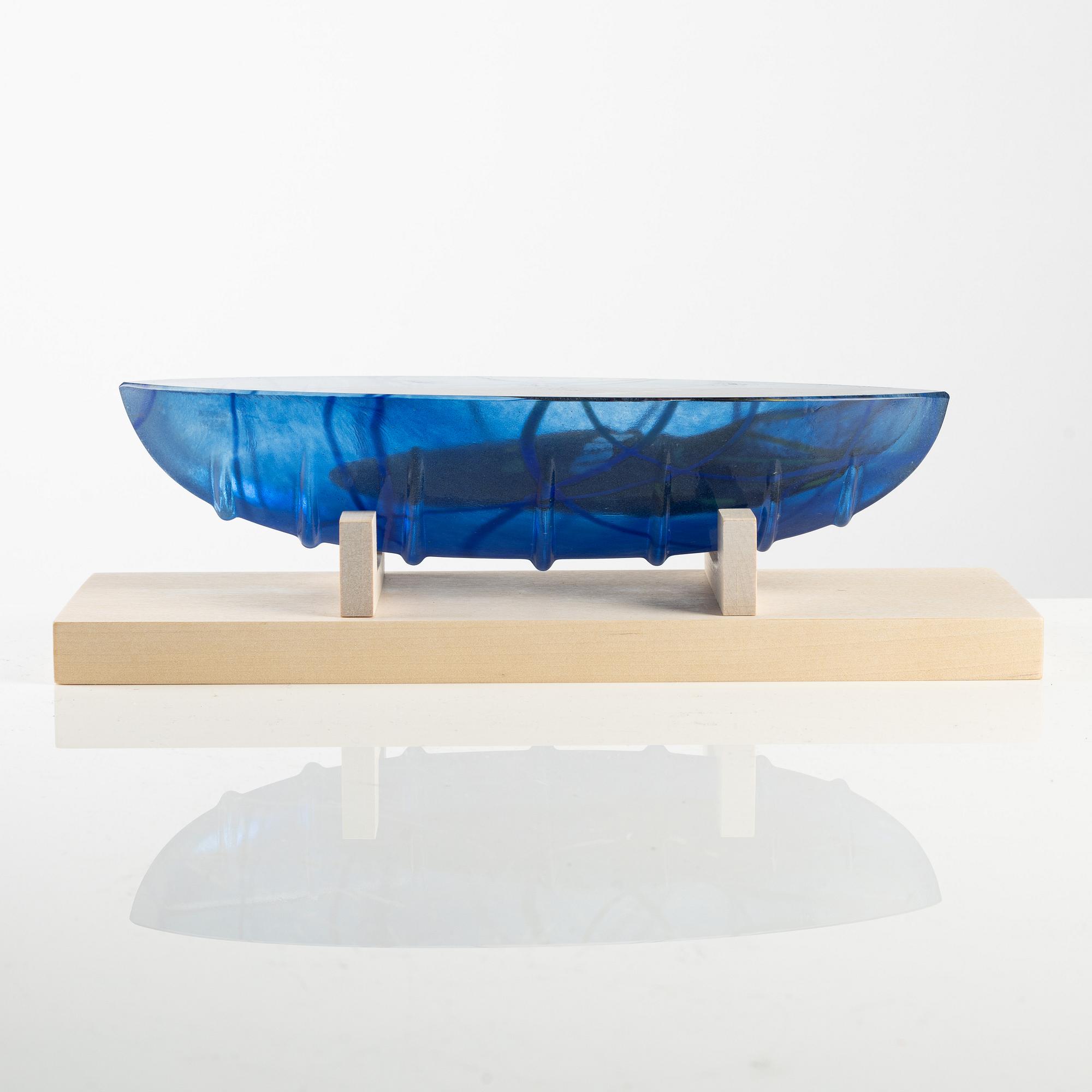 Bertil Vallien, a sculpture, Kosta Boda.
