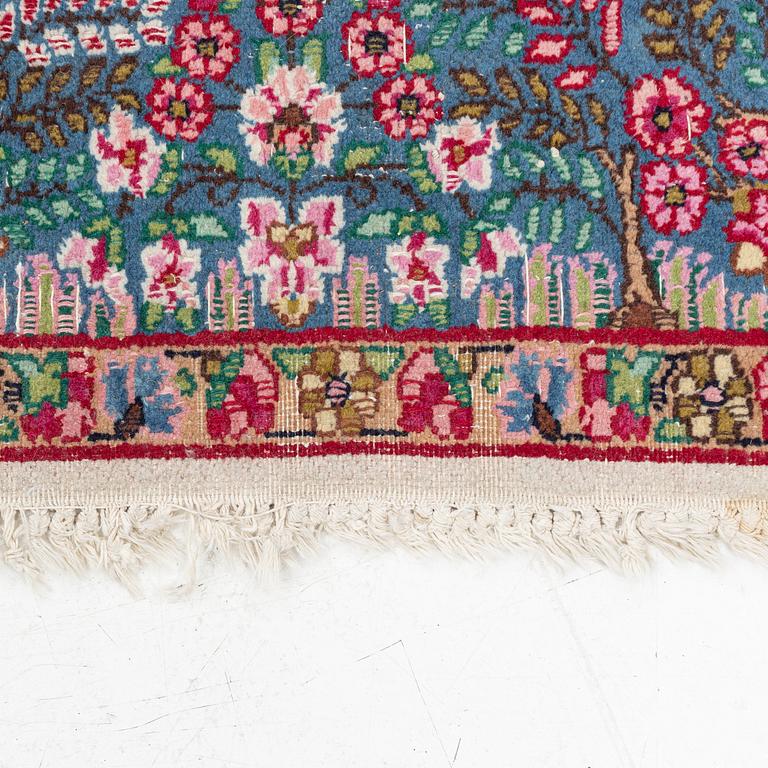 A semi-antique 'Millefleur' Kerman, ca ca 245 x 148 cm.