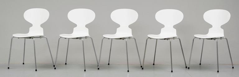 STOLAR, 10 st, "Myran", Arne Jacobsen för Fritz Hansen, 2005-2008.