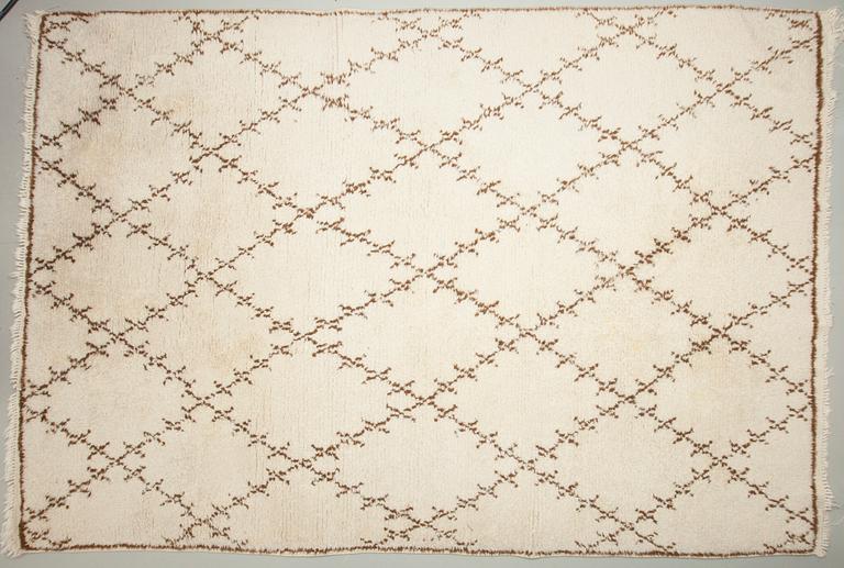 MATTA, nomadmatta, 1900-talets senare hälft. Ca 228x156 cm.