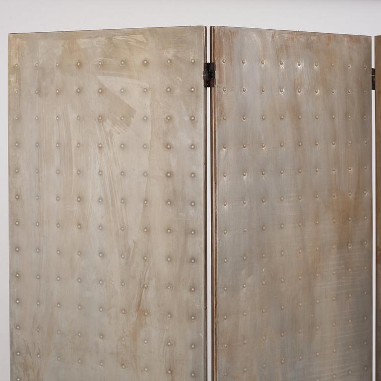 Mats Theselius, a "Rörligt objekt" room divider, ed. 100, Källemo, Värnamo post 1989.