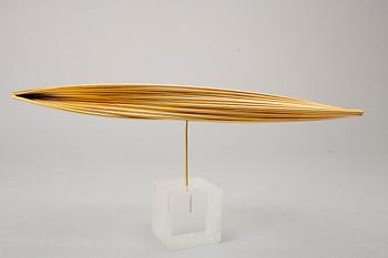 ARNE JONES, scculpture, brass signed 70, Insignificant number, possibly 2/4.