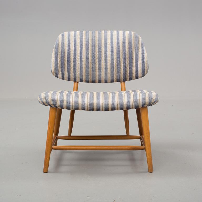 STOL, "TeVe", Alf Svensson, Ljungs Industrier, ur serien "Bra Bohag", Modellen Formgiven 1953.