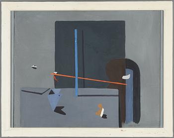 Ulf Wahlberg, oil on canvas, signed and dated -87.