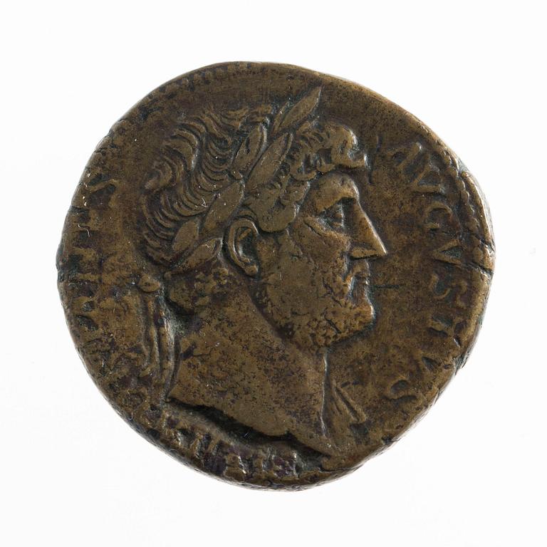 MYNT, brons, Hadrianus sestertie, ca 117-138 e.Kr.