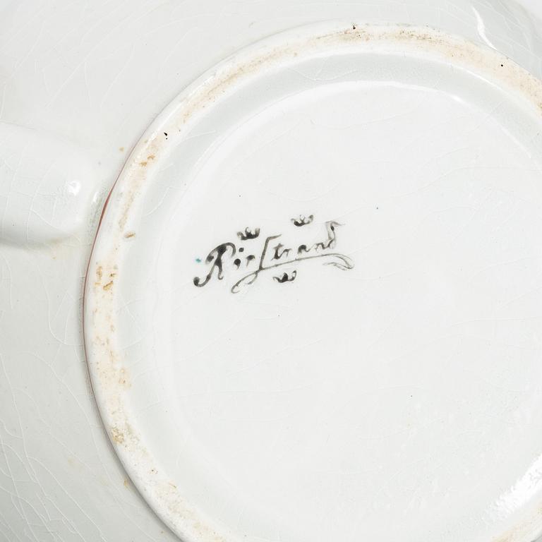 Rörstrand, a Christmas service pieces, 2 pcs, 'Herrgårdsjul', early 20th century.
