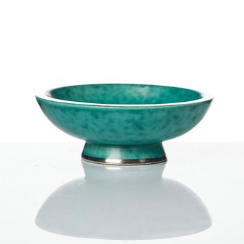 Wilhelm Kåge, a collection of ceramic, mostly "Argenta", 49 pieces, Gustavsberg, Sweden, 1930's-60's.