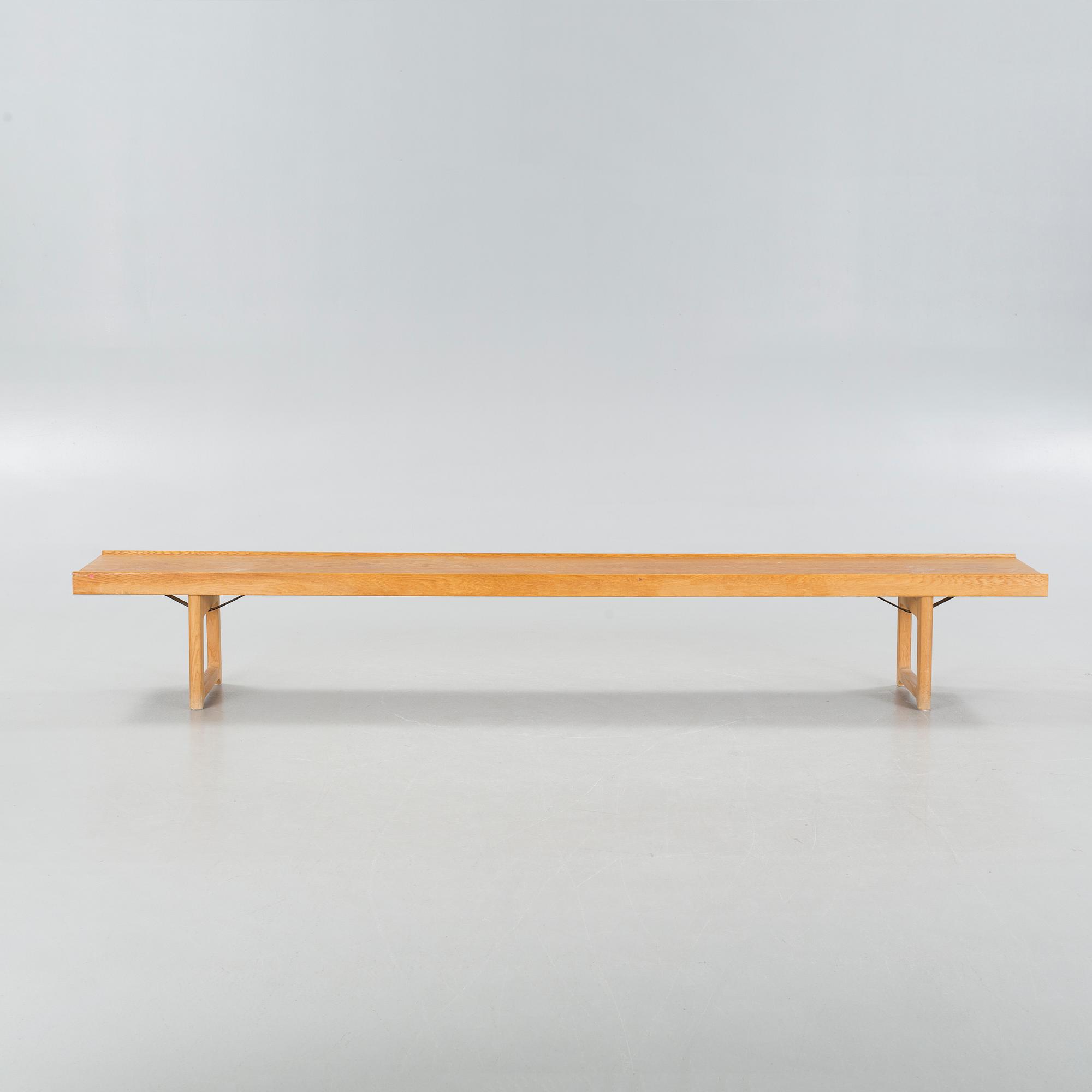 A bench by Torbjörn Afdal for Mellemstrand in Norway, model "Krobo", second half of the 20th century.