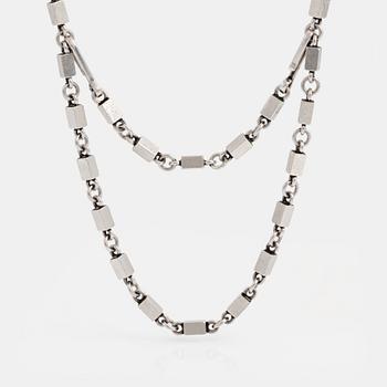 Wiwen Nilsson, halsband/collier, Lund 1944, sterling silver.