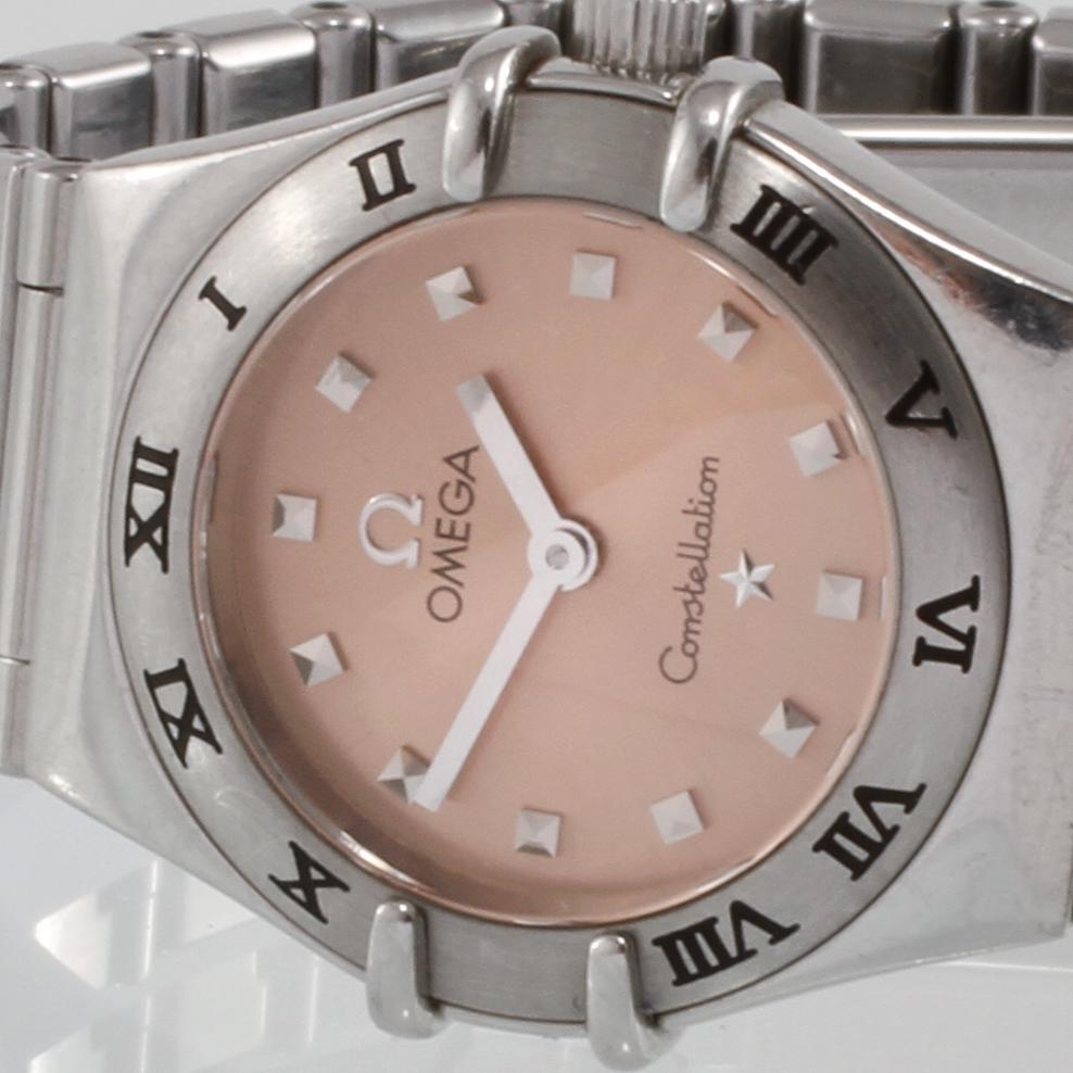ARMBANDSUR, dam, stål, Omega, "Constellation my choice". 2009.