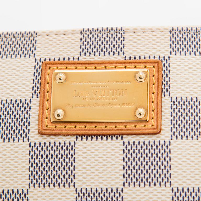 Louis Vuitton, a Damier Azur 'Milla MM Pochette' bag.