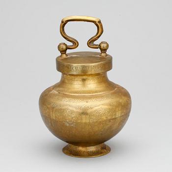 MATKÄRL, Indien, mässing, 1900-talets första hälft.