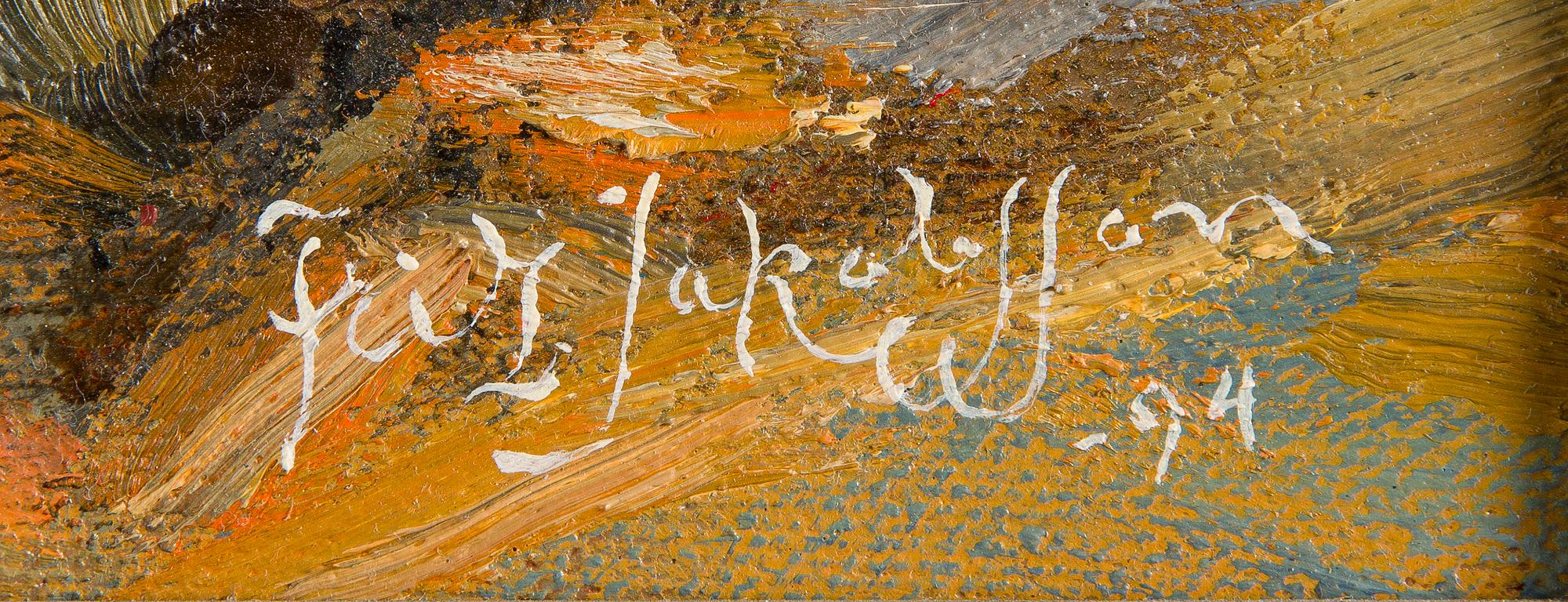 Fritz Jakobsson, Sieniä.