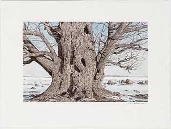 REINHOLD LJUNGGREN, a folder with 6 lithographs, signed and numbered 60/150.