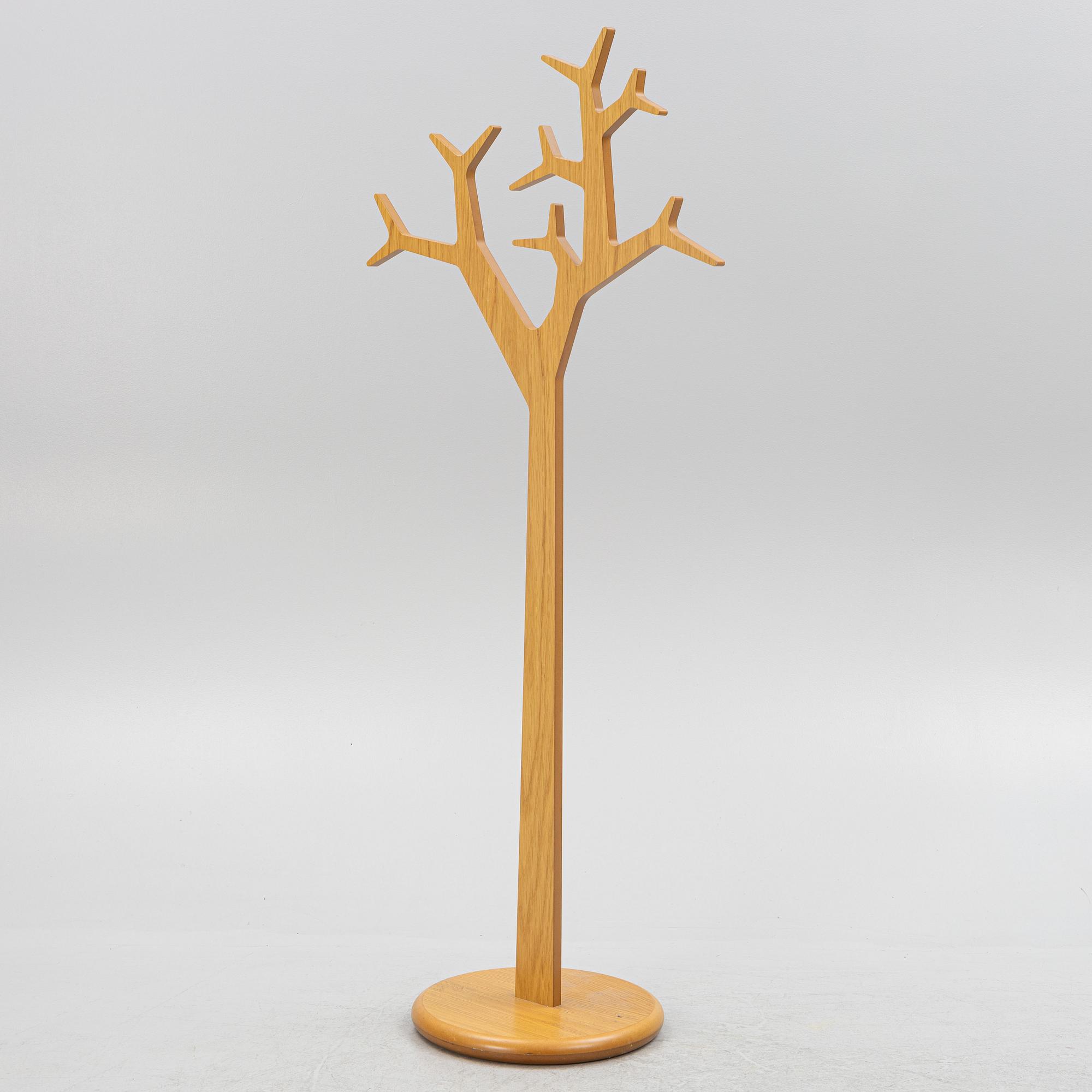 Michael Young & Katrin Oline, coat rack, "Tree Coat Hanger", Swedese, 21st century.