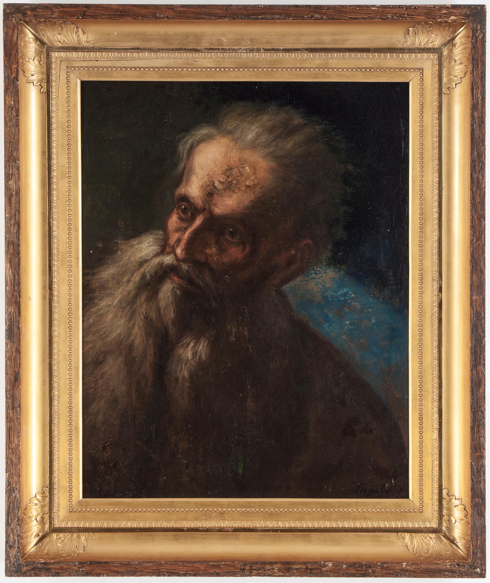 OKÄND KONSTNÄR, olja på duk, 1700-tal, bär senare signatur "Tiepolo".