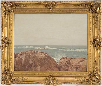 GEORGE HOUSTON, oil on canvas, signed.