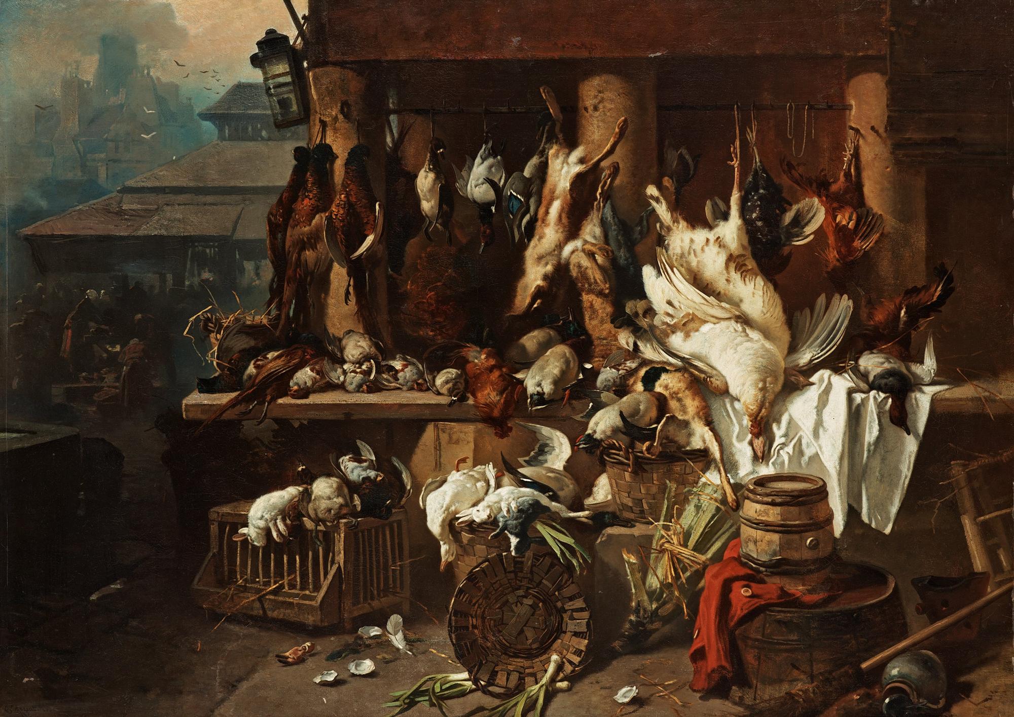 Charles Hoguet, Vilthandel.