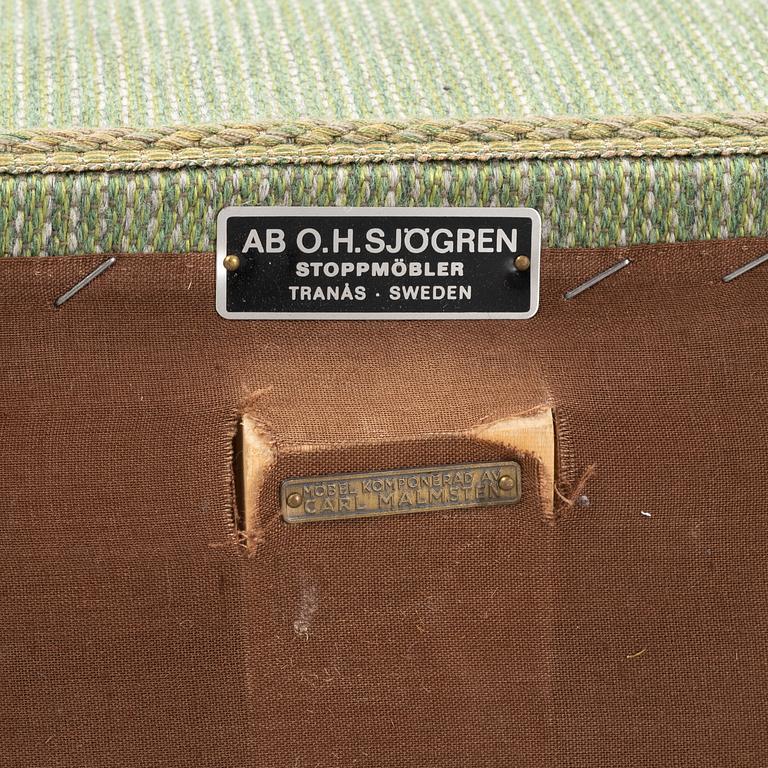 Carl Malmsten,  soffa, "Lillsoffan", OH Sjögren, 1900-talets andra hälft.