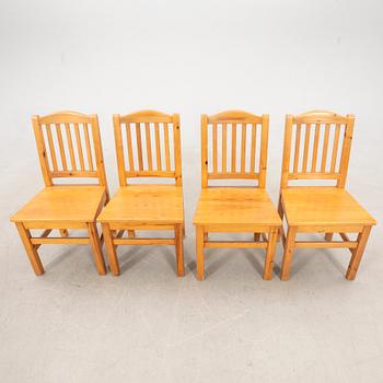 Sven Larsson dining set, 5 pcs, 1970s.