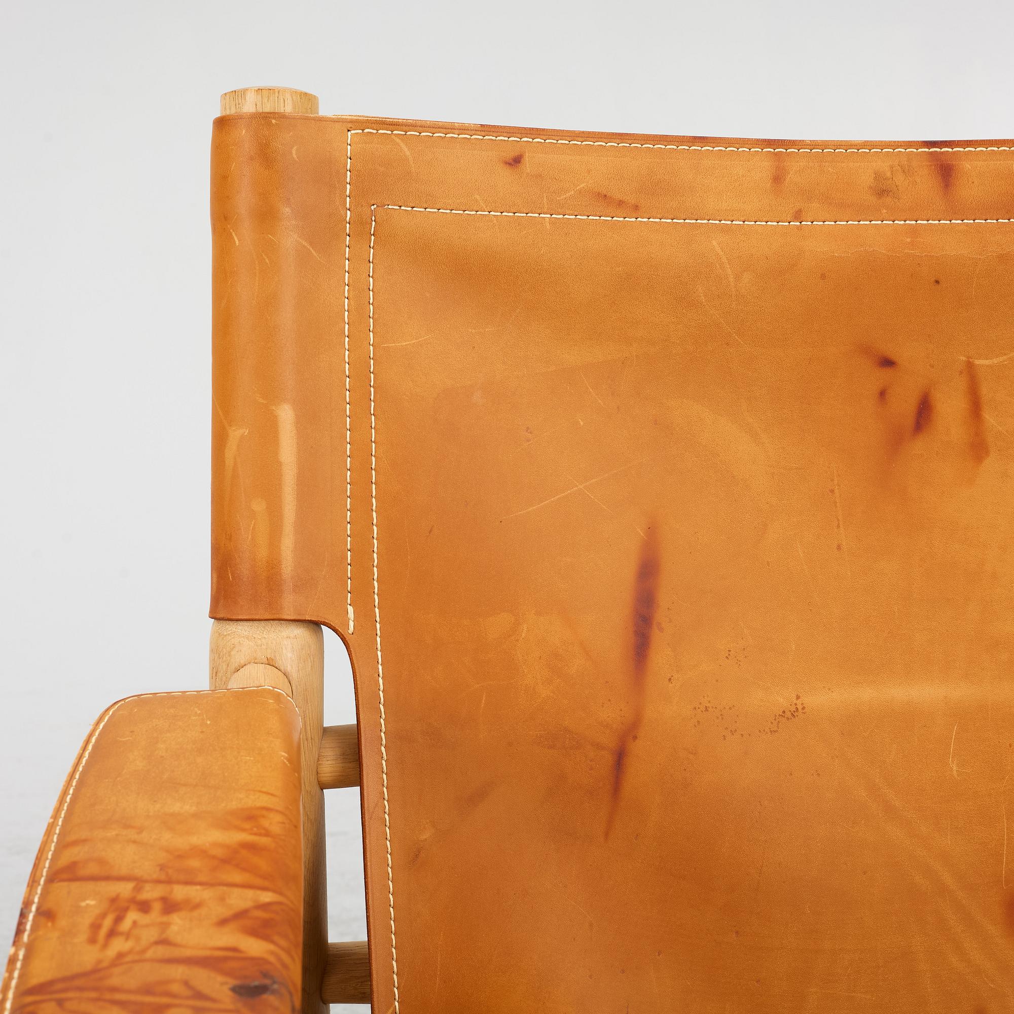 Kenneth Bergenblad, Armchairs, 2 pcs, "Dormi" high and low, Dux, designed in 1979.