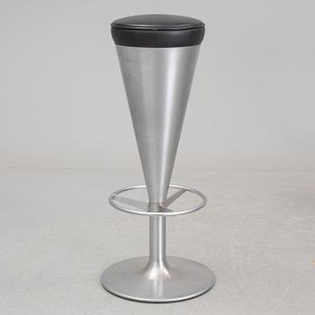 A set of seven 'Snaps' barstools by Johanson Design, Markaryd, Sweden, second half of the 20th century.