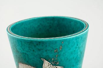 A stoneware vase by Wilhelm Kåge for Gustavsberg, 20th century.