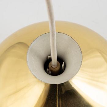 Helge Zimdal, taklampa, "Löken", 1970-tal.