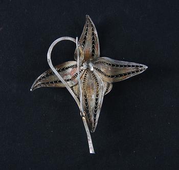 BROSCH, sterlingsilver.