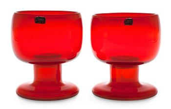 100. Kaj Franck, A PAIR OF GOBLETS.