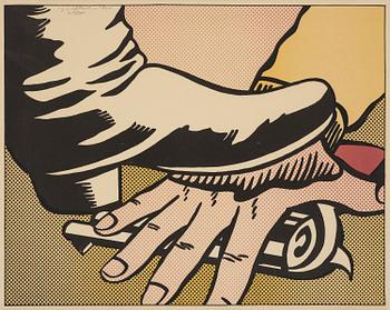 477A. Roy Lichtenstein, "Foot and Hand".