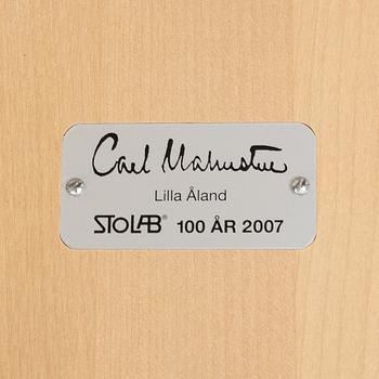 Carl Malmsten, chairs, a pair, "Lilla Åland", Stolab, 2007.
