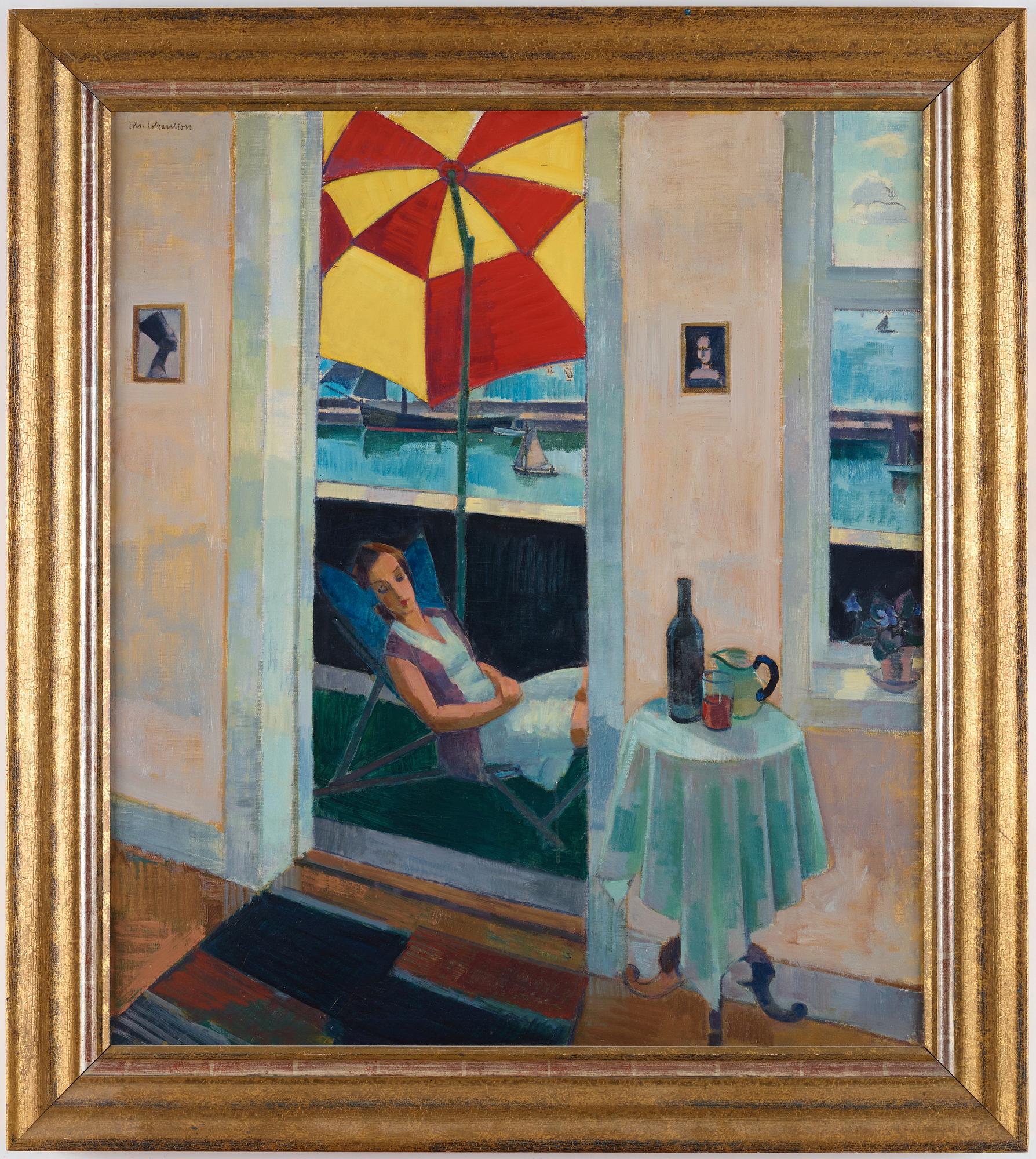 Johan Johansson, "På balkongen".