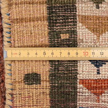 A so-called Gabbeh carpet, c. 290 x 235 cm.