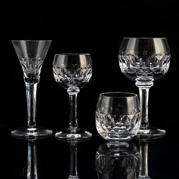 SIGURD PERSSON, a 42 piece glass service 'Gripsholm' Kosta Boda.