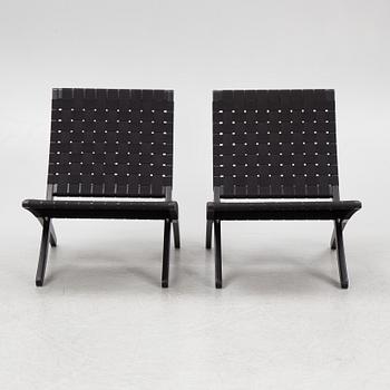 Morten Gøttler, fåtöljer, ett par, Cuba Chair, Carl Hansen, Danmark.