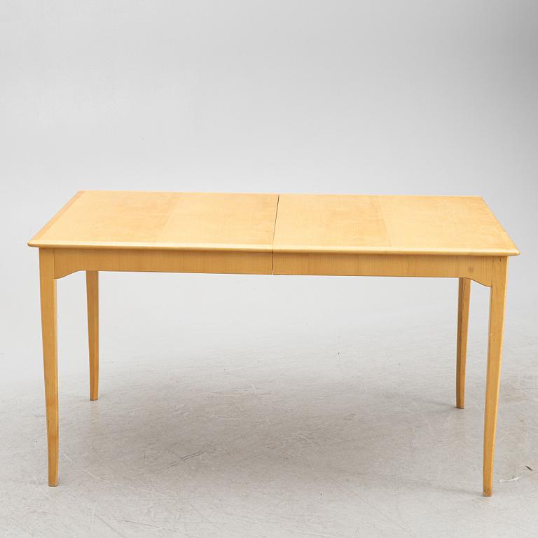 Carl Malmsten, a 'Talavid' dining table and eight chairs, late 20th Century.