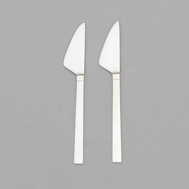 Bertel Gardberg, a 157-piece set of "Birgitta" sterling silver cutlery,  Kultateollisuus, Turku, Finland 1991-2001.