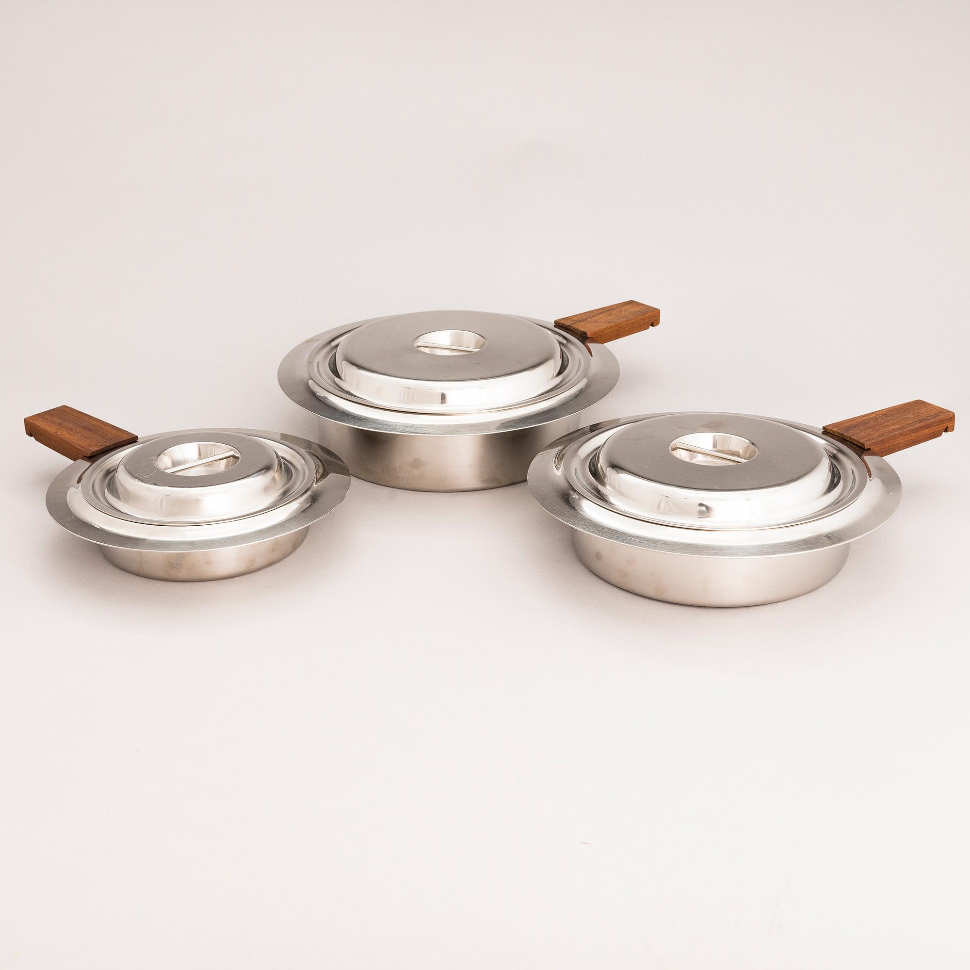 BERTEL GARDBERG, Three serving dishes, Hackman & Co, Sorsakoski, Finland.