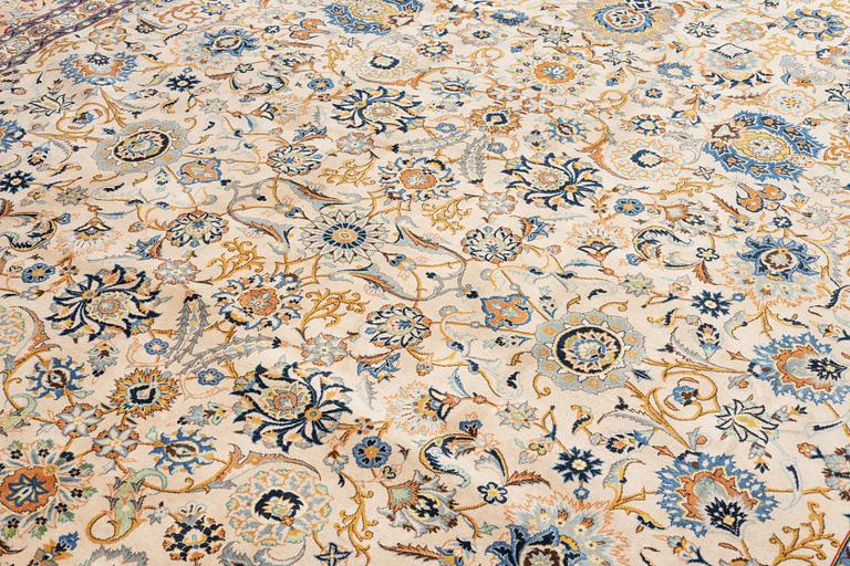 Matta, Keshan, signerad, ca 428 x 320 cm.